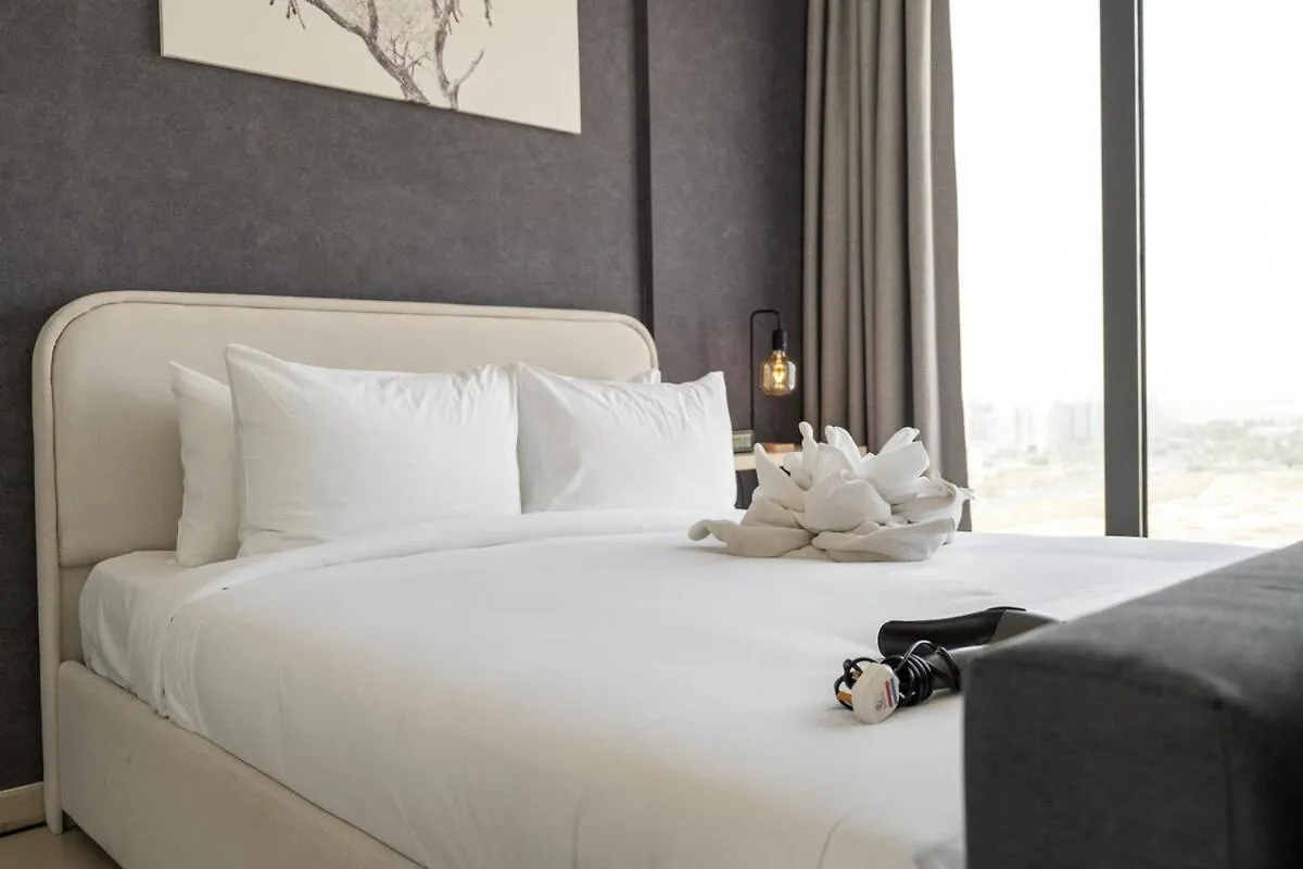 Apartmán Stylish Studio For 4 In Vibrant Town Square Dubaj Spojené arabské emiráty