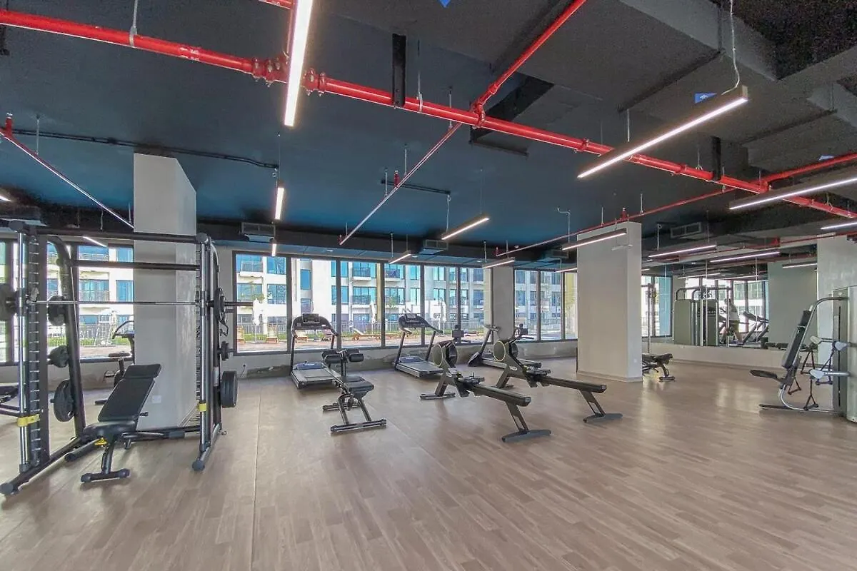 Apartmán Stylish Studio For 4 In Vibrant Town Square Dubaj